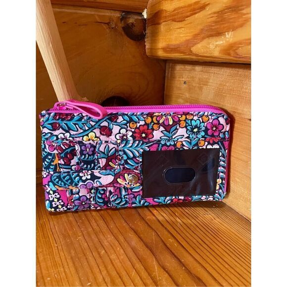 Vera Bradley Kaleidoscope Rosettes RFID Wallet - Picture 2 of 3